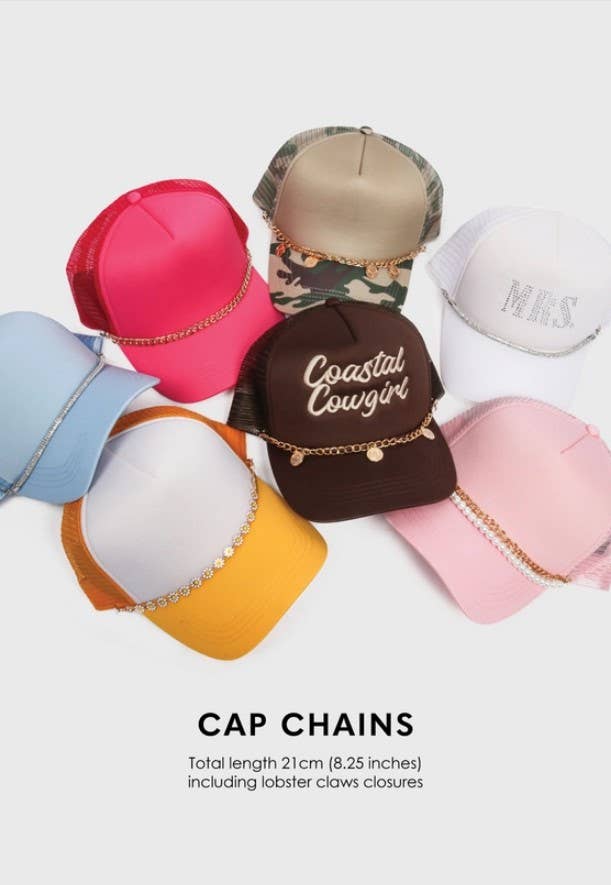 David And Young - Wholesale Hat Accessory - Women's - Beach Theme Cap Chain1