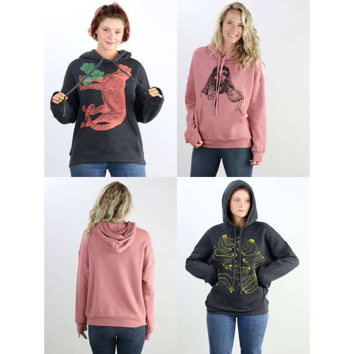 Supermaggie @ Faire - Wholesale Hoodie - Women's - Owls Darlene Fleece Hoodie4