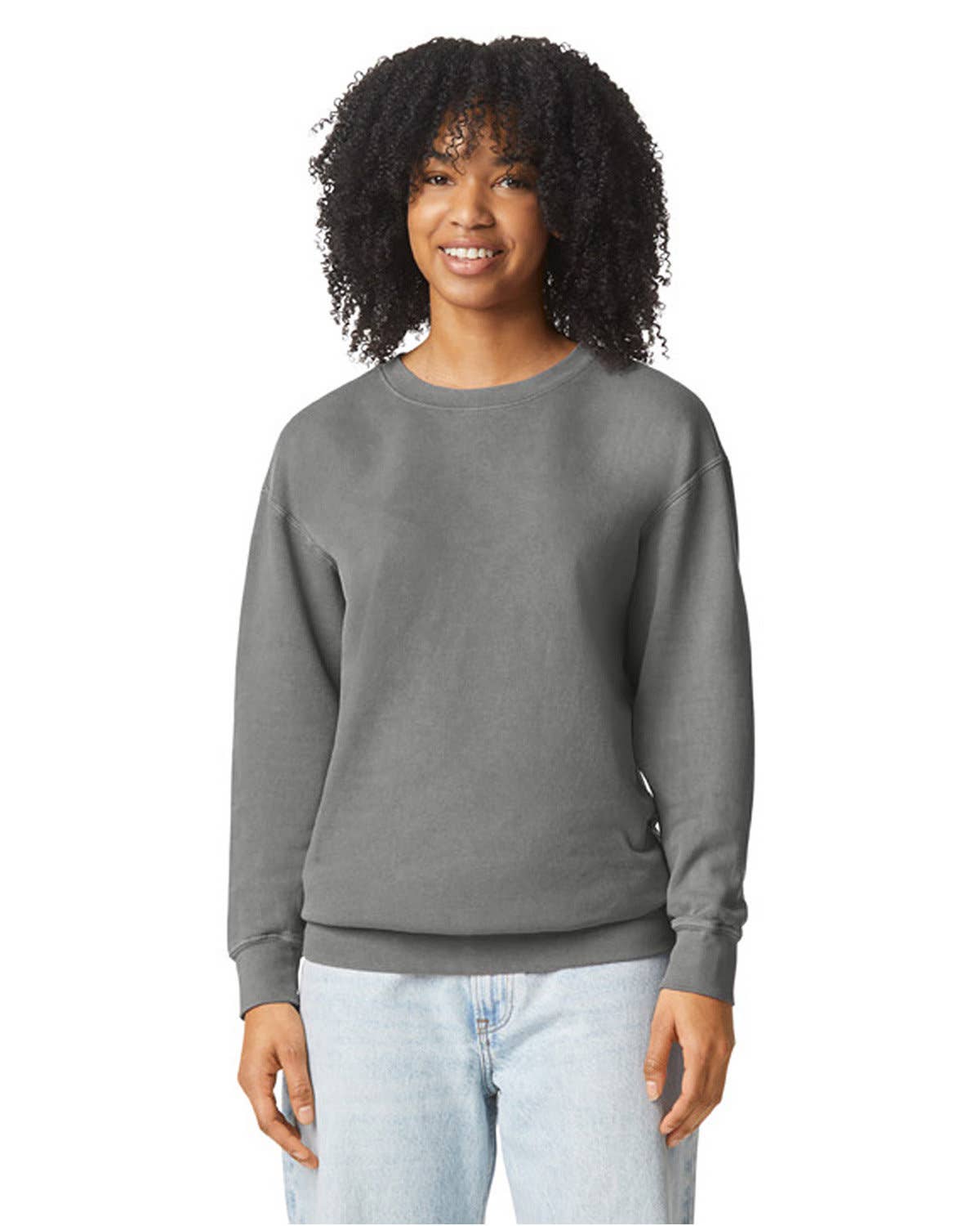 Total Apparel - Wholesale Sweatshirt - Unisex - Comfort Colors Lightweight Crewneck Blank Sweatshirt 146613