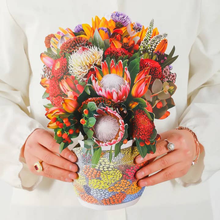 PetalPal - Wholesale Everyday Greeting Card - Illawarra Essence Pop-Up Bouquet
