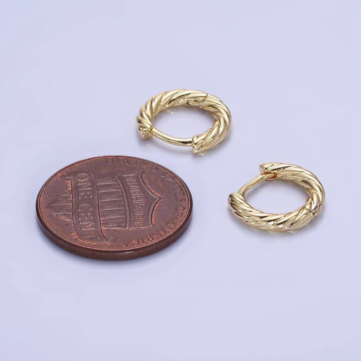 Aim Eternal – Engroshandel Hoops – 14K guldfyldte 10mm Croissant Twist Cartilage øreringe2