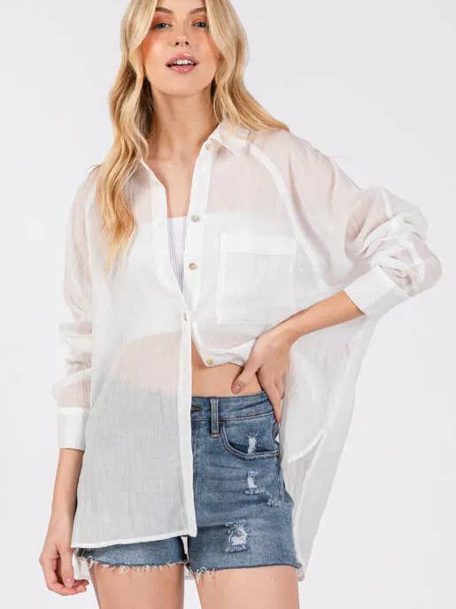 Button Up Shirts - FT1618 for wholesale by Final Touch