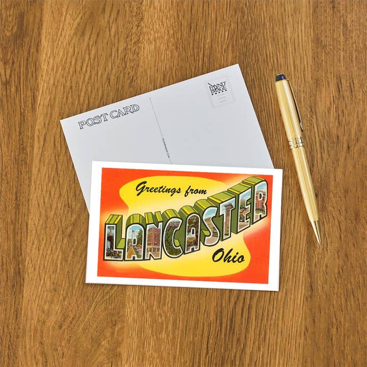 Found Image Press - Wholesale Postcard - Postcard OH-441 Greetings from Lancaster1