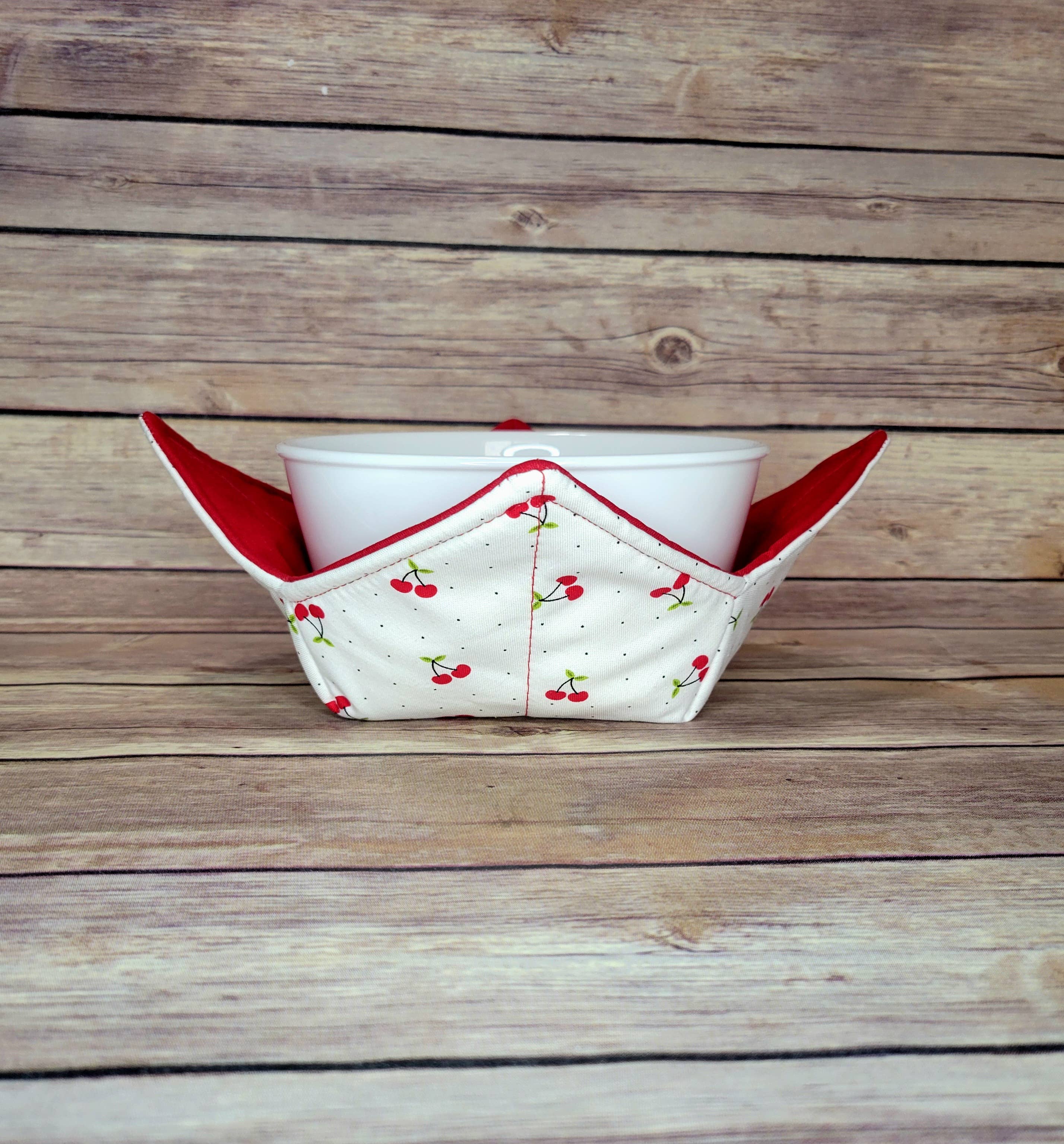 Burpie Bibs Boutique - Wholesale Oven Mitt/Pot Holder - Fruit Bowl Cozy | Lemon Cherry Strawberry Orange Hot Pad15
