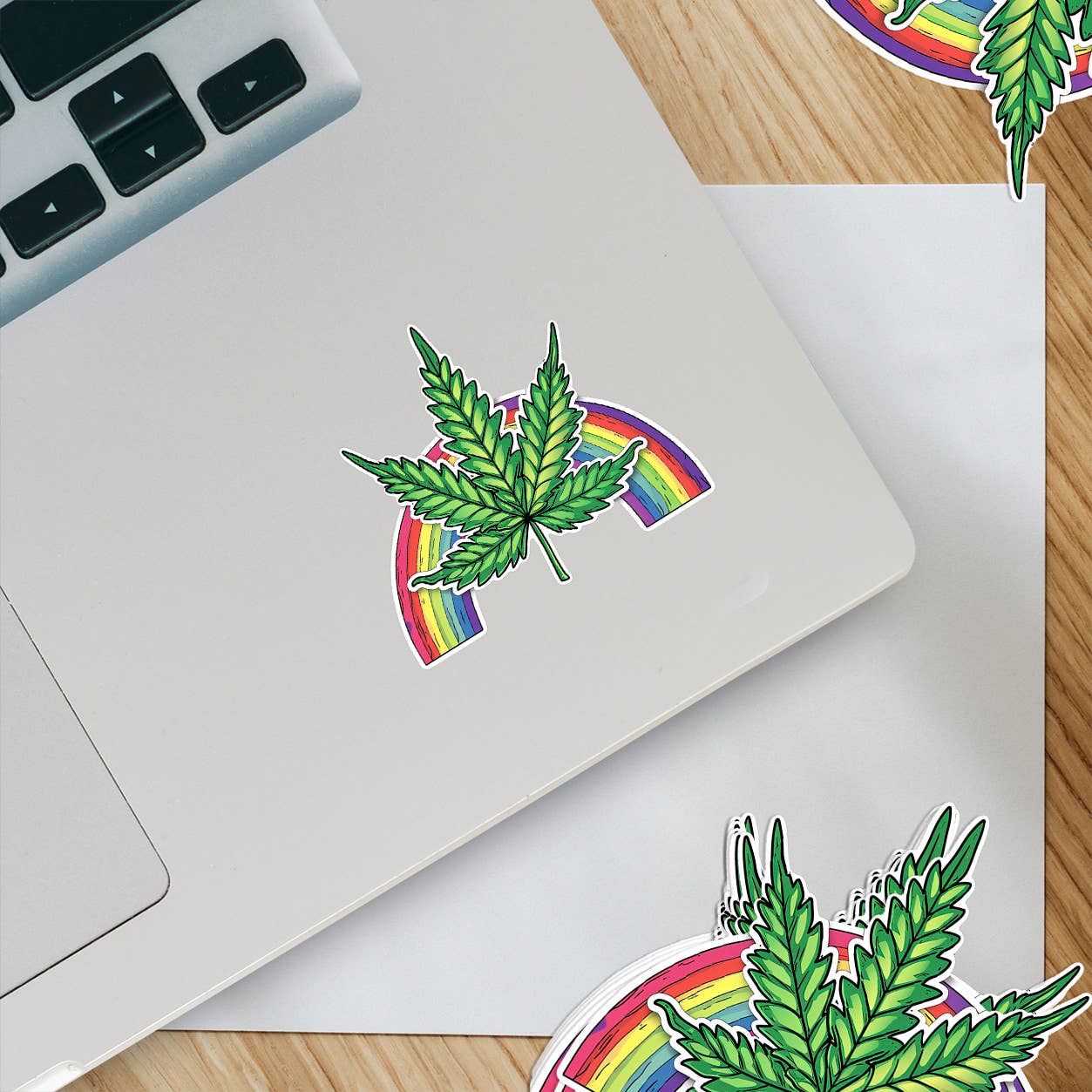 Ozark Sticker Company - Wholesale Sticker - Rainbows and Weed Sticker 1