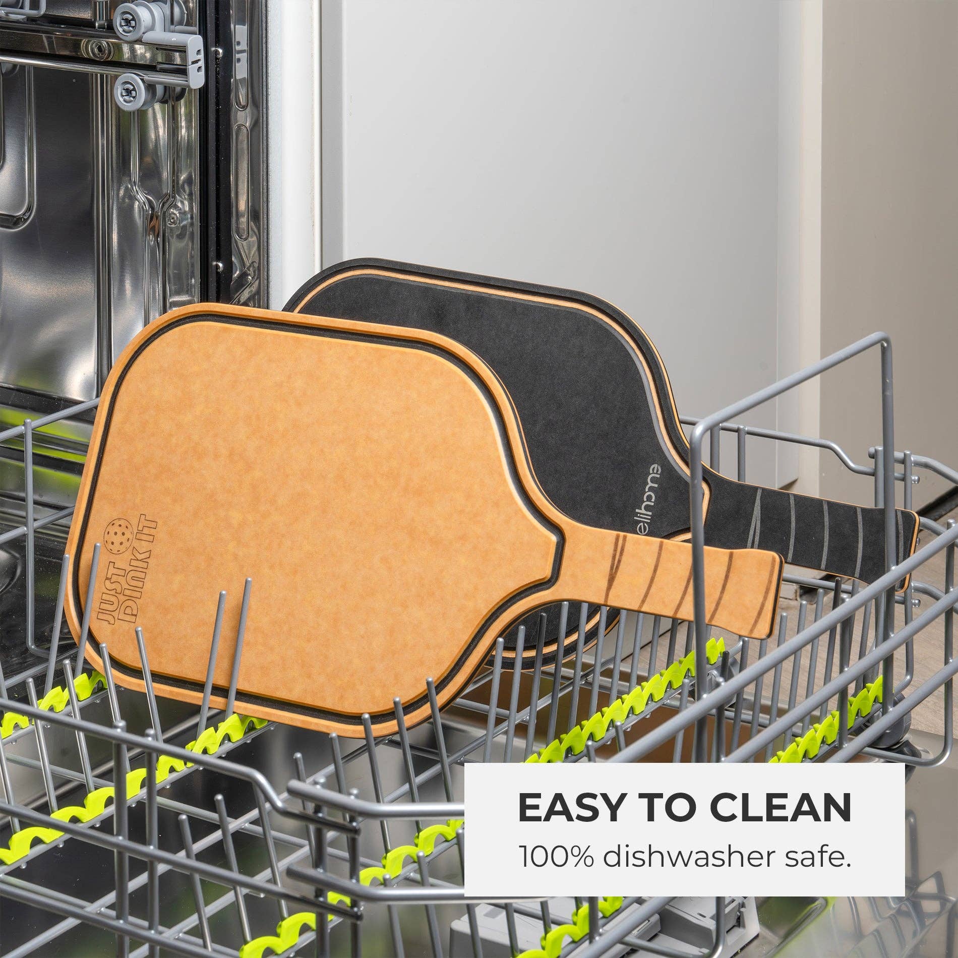 Elihome - Vente Planche à découper - Planche à découper charcuterie Pickleball - "Just Dink It"5