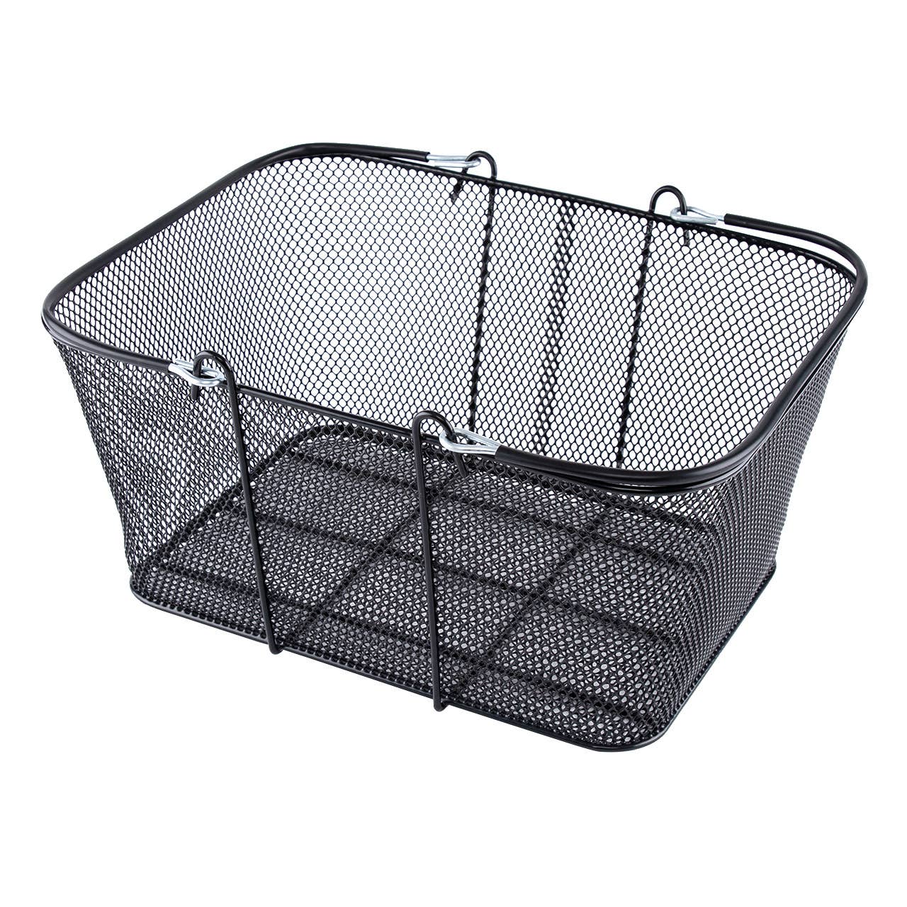 Store Supply Warehouse - Wholesale Shopping Cart - Black Metal Shopping Basket 4