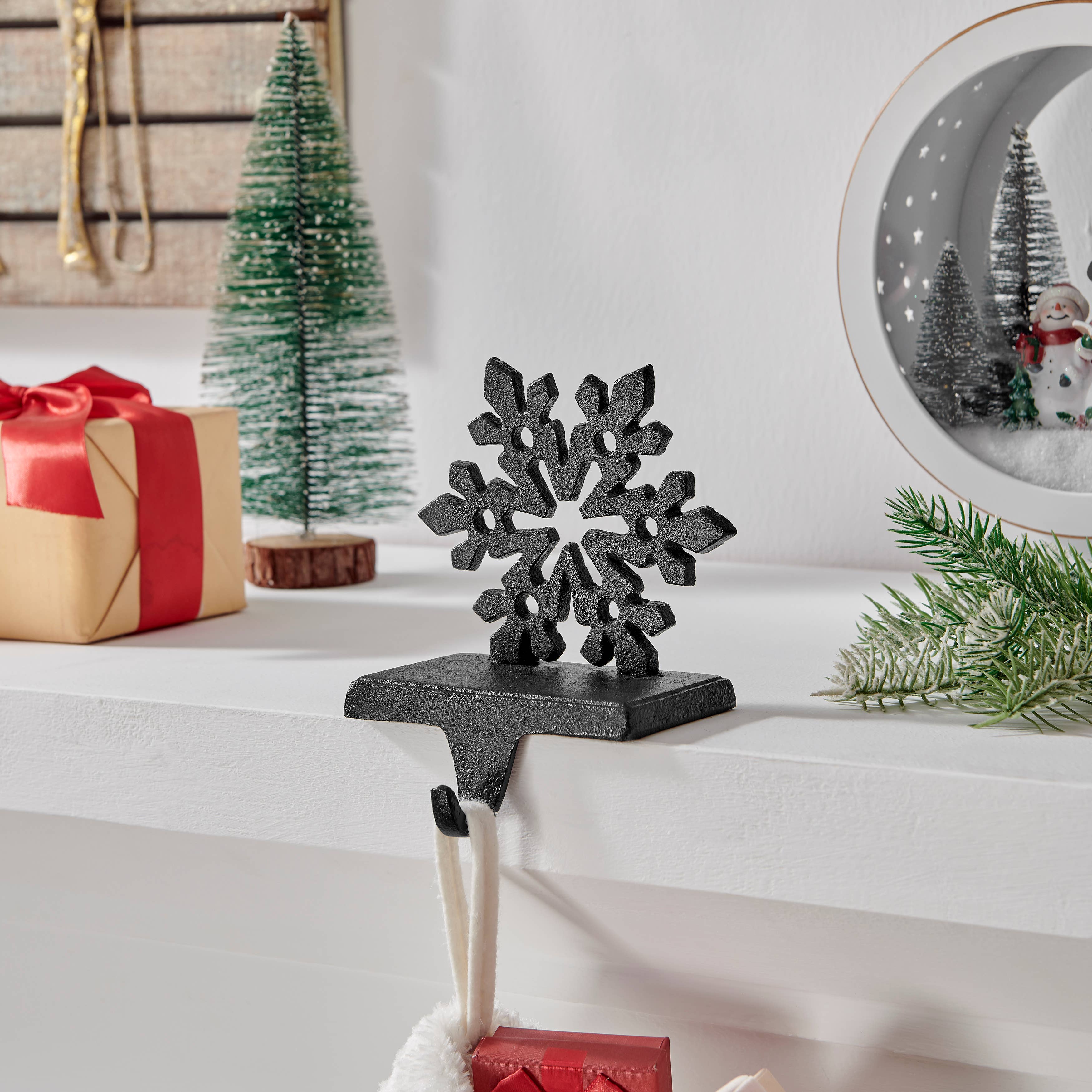 Danya B - Wholesale Christmas Decoration - Holiday Sculpture Christmas Mantel Stocking Hook Set of 32