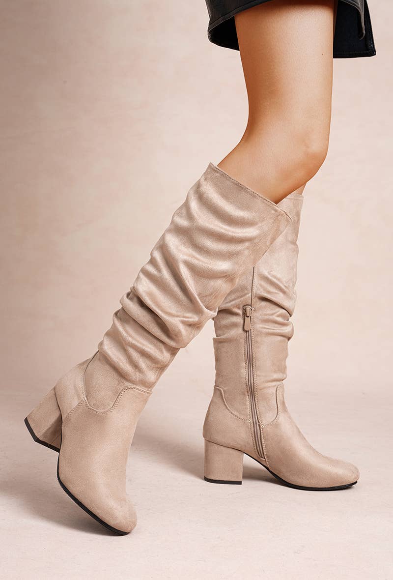 LADY GLORY - Wholesale Boots - Women's - Women's Block Heel Boots – Elegance & Comfort1