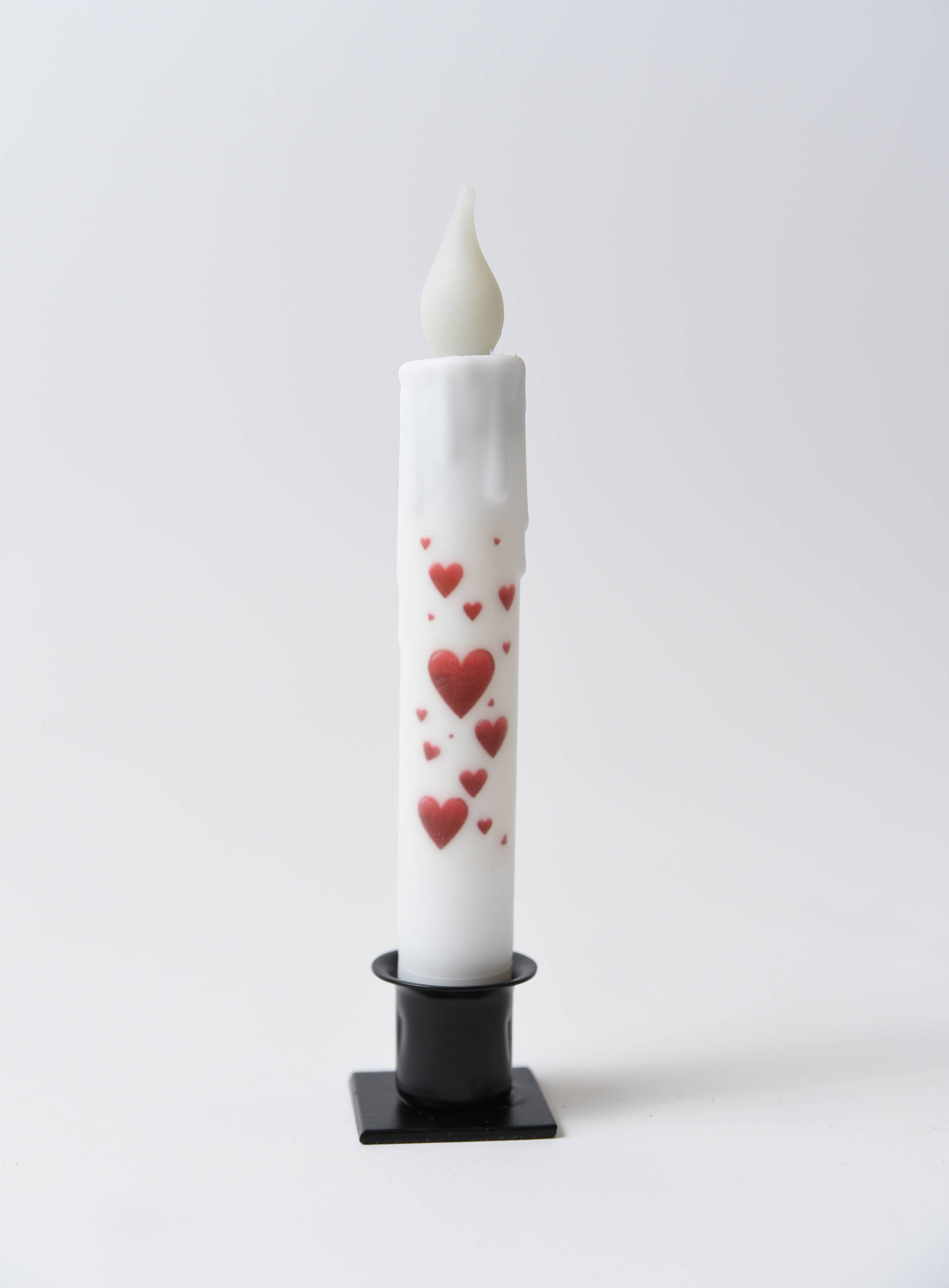 Homemory Spiral Flameless Taper Candles with Remote, Twisted LED