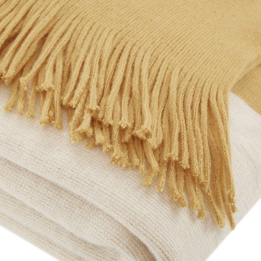 Olliix - Wholesale Throw Blanket - Soft Warm Cashmere-Like 50x60" Throw Blanket7