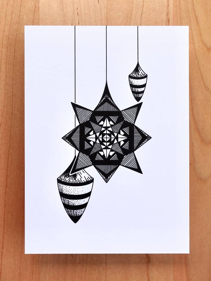 Three Ornaments for wholesale by Rose Hollow Design Inc