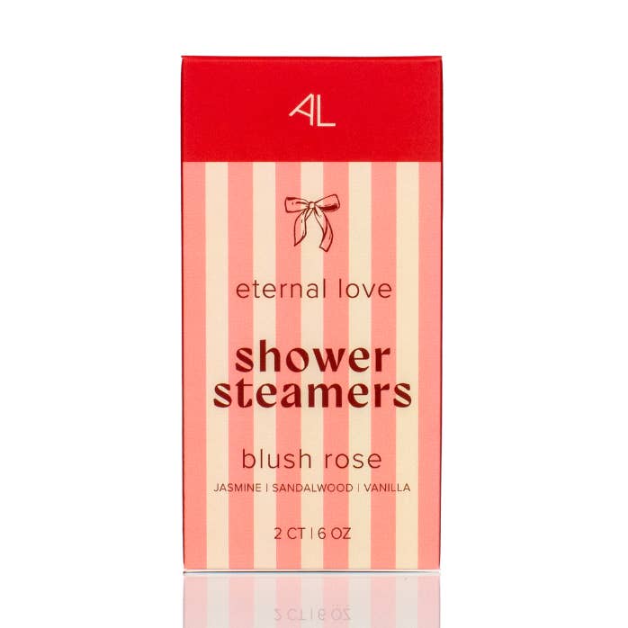 Blush Rose Shower Steamers – 2 Pack (Valentines Edition) for wholesale by Austy Lou by Broken Top Brands