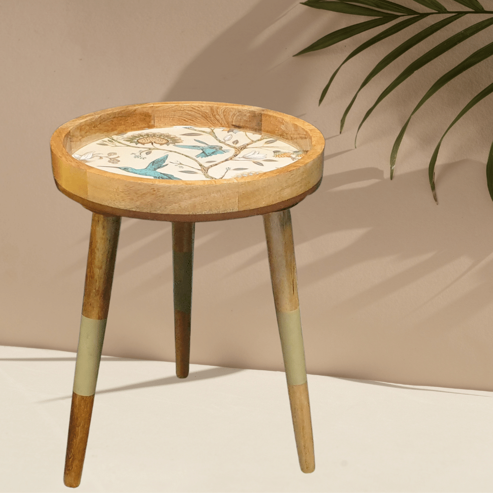 Hartsmede - Wholesale Side Table - Handmade Side Table Removable Legs Hummingbird Tray Table29