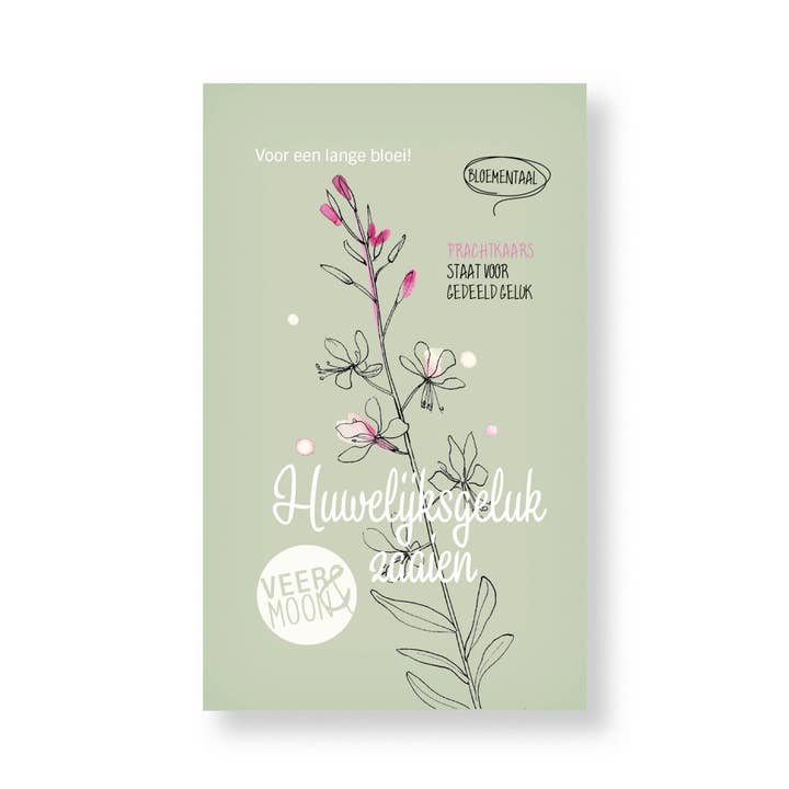 Veer&Moon - Wholesale Plant Seeds - Bloemenzaden 'Huwelijksgeluk zaaien'