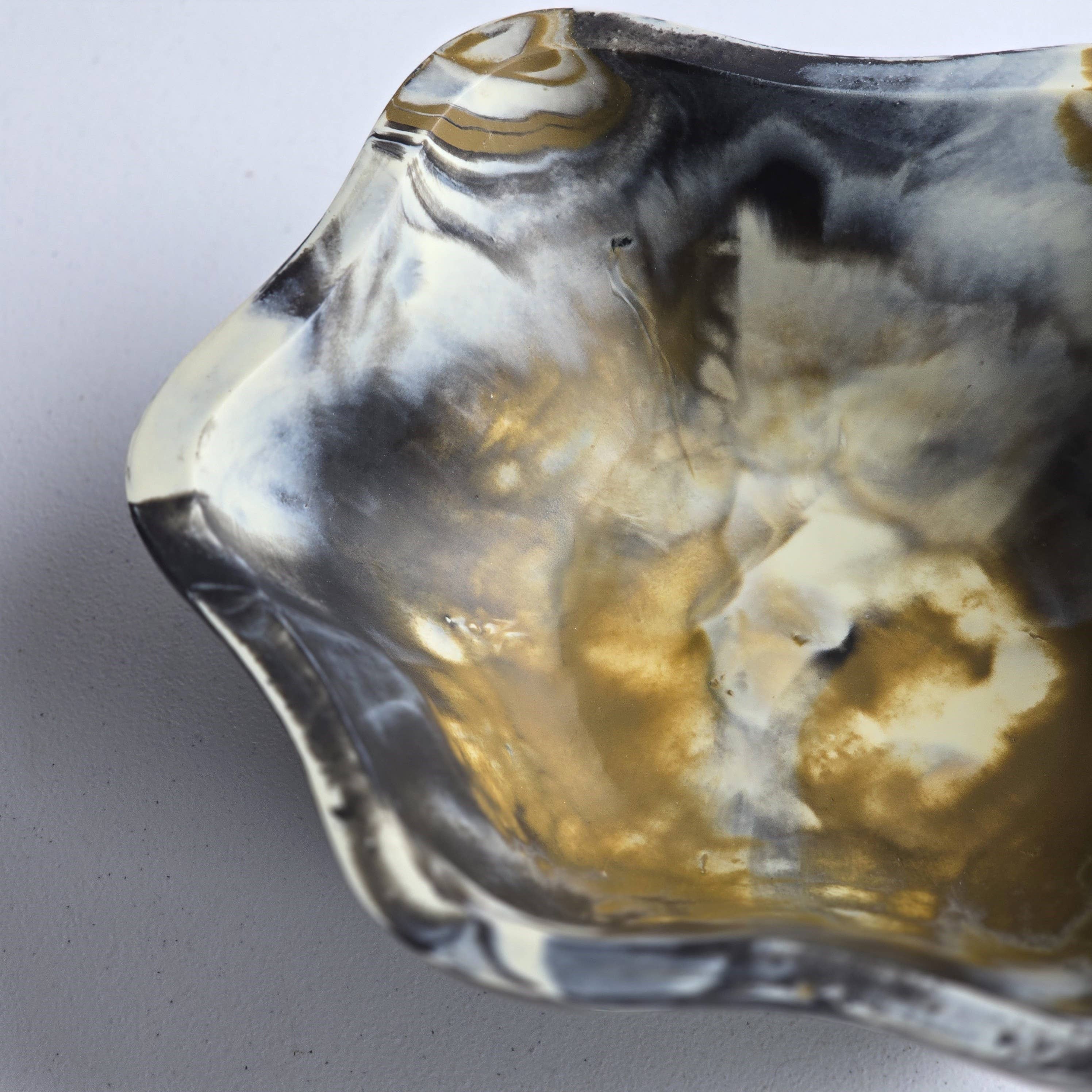 Gibb & Daan - Vendita all'ingrosso Insalatiera - Ciotola Raccogli-Resina – Forma Organica, Grande Dimensione - Fatto a Mano6