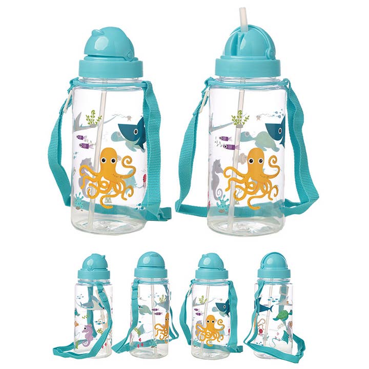 Children's Reusable Water Bottle - Splosh Sealife for wholesale by Puckator Ltd