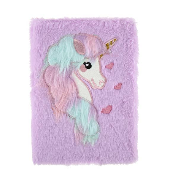 Ladies Rainbow Unicorn Themed Notebook for wholesale by Nima Accessories Inc