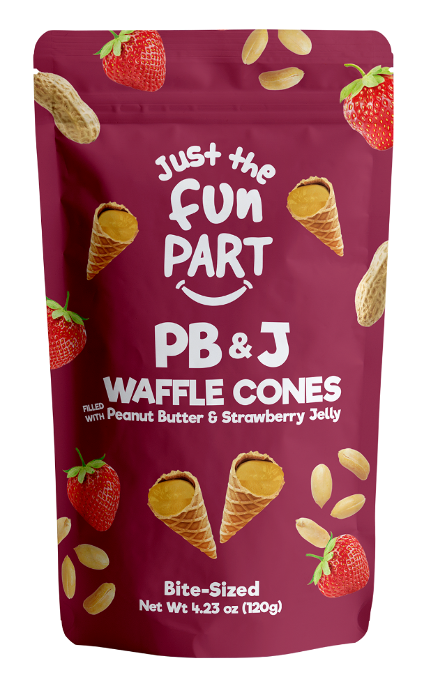 Just the Fun Part - Wholesale Chocolate Covered Sweets - New Variety Pack - Mint & Cookie Butter & PB&J & Strawberry3