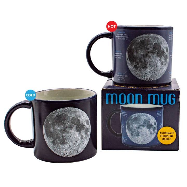 Moon Heat-Changing Coffee Mug for wholesale by Unemployed Philosophers Guild