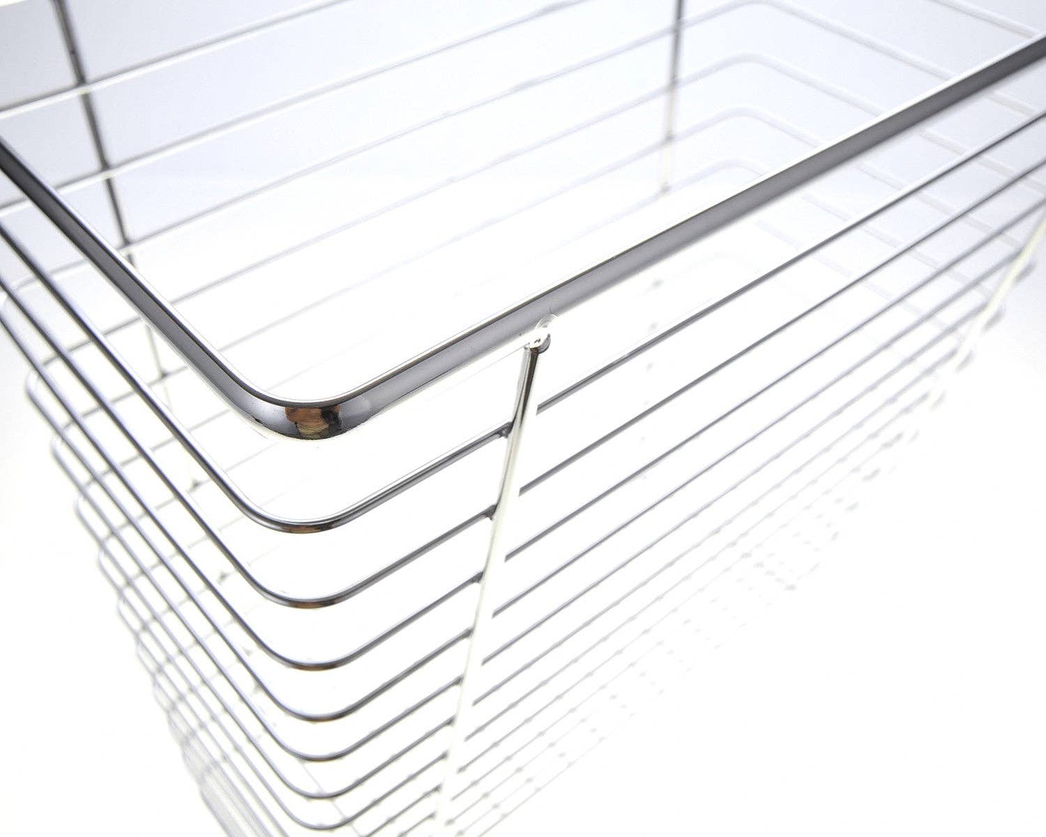 AZ Trading & Import (Toys, RC Toys & More) - Wholesale Kitchen Storage/Organizer - Cabinet Wastebasket/Storage Basket (Chrome)3