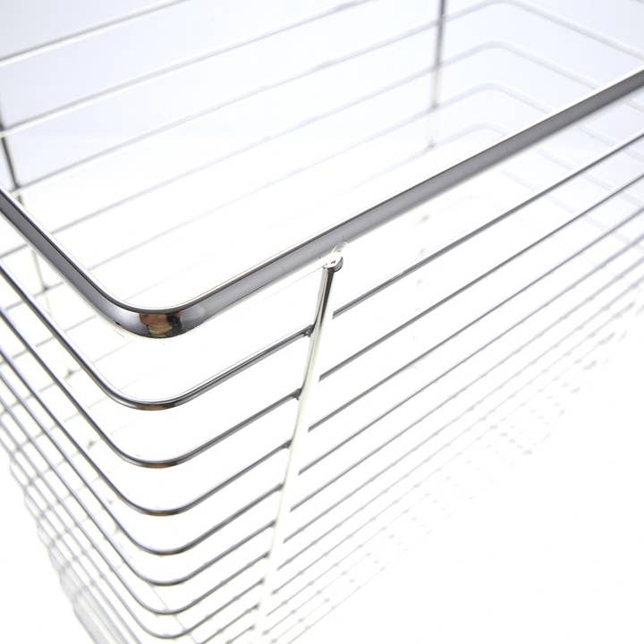 AZ Trading & Import (Toys, RC Toys & More) - Wholesale Kitchen Storage/Organizer - Cabinet Wastebasket/Storage Basket (Chrome)3