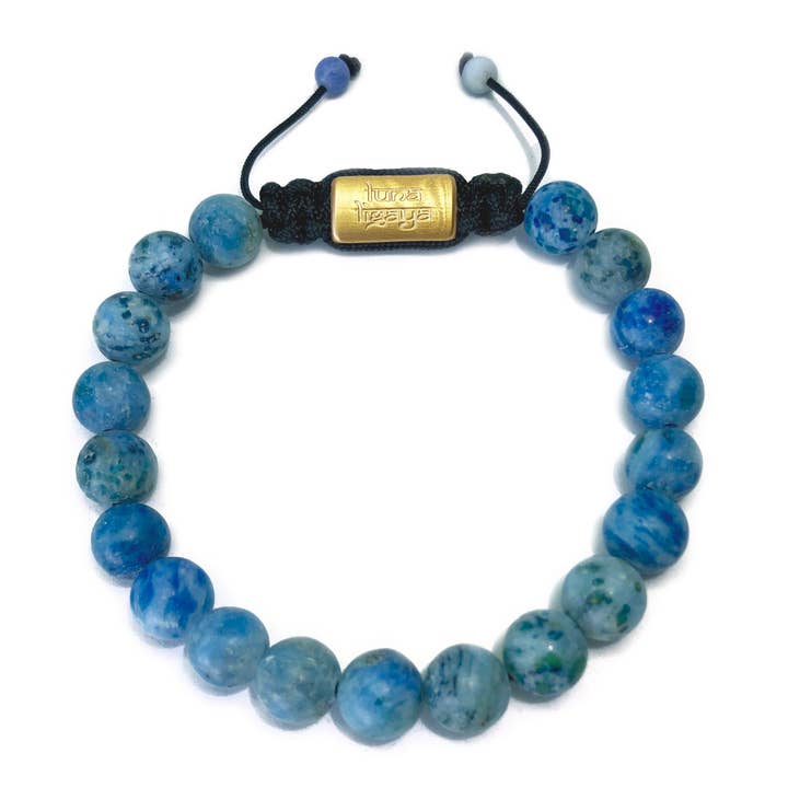 Light Sky Blue Crazy Agate 8 mm for wholesale by Luna Ligaya