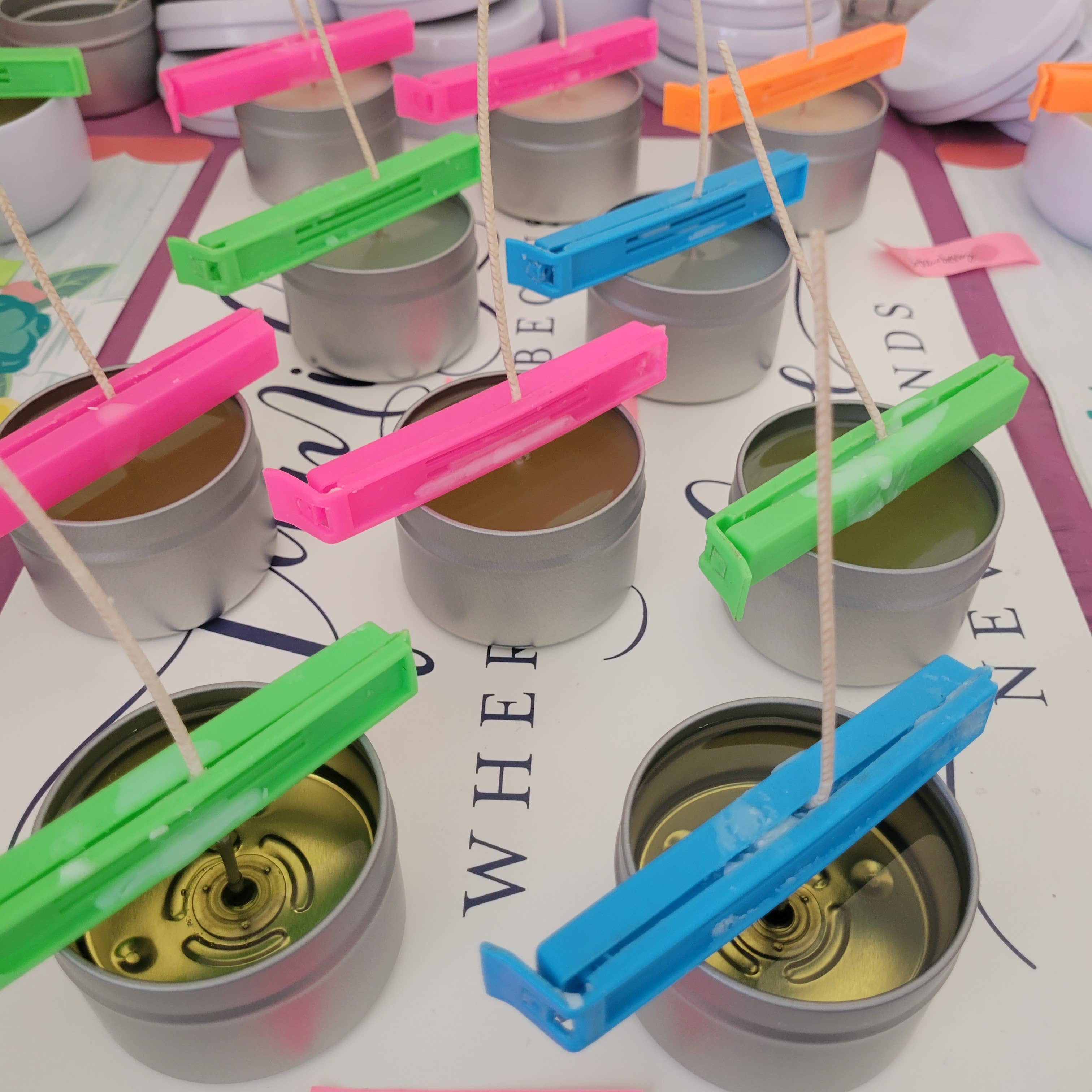 1133 Candles - Wholesale Travel Candles - 4oz Soy Candle Tins - Unlabeled - Custom Candles - Brandless12