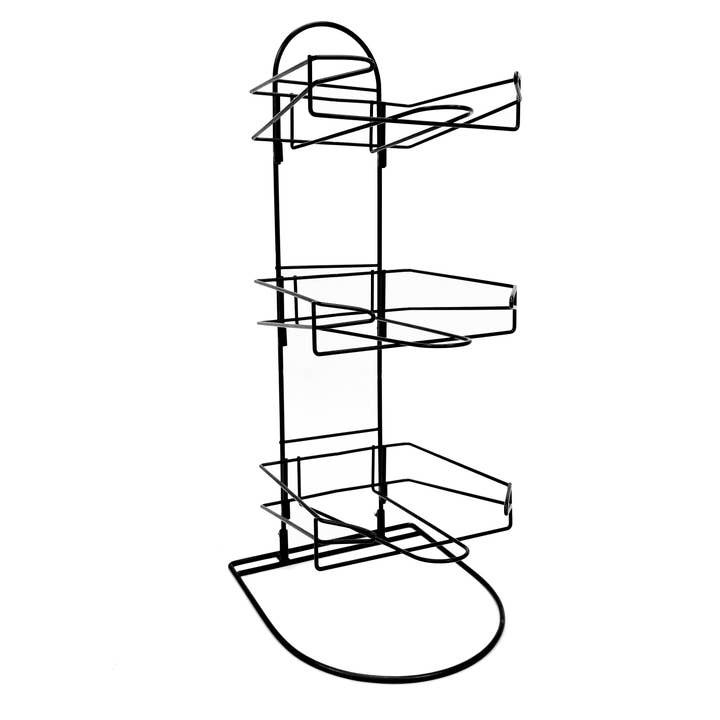Counter Hat Display with 3 Pockets for Displaying Upto 24 Hats, Caps or Similar Types of Headwear 10047 for wholesale by FIXTUREDISPLAYS