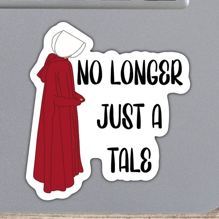 Sticker vinyle « No longer a tale » pour la vente par kbs design space