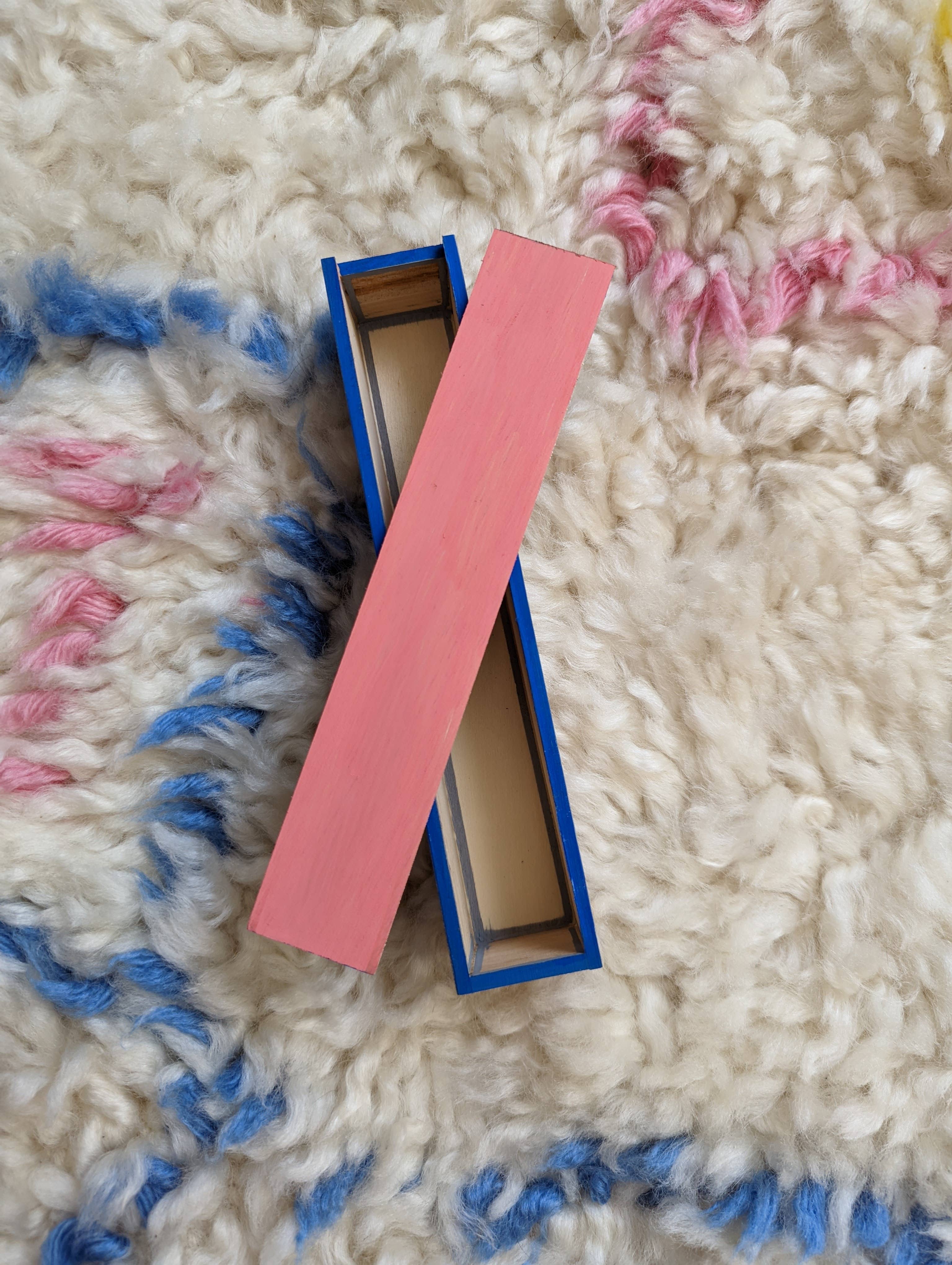 Foreignspell - Wholesale Decorative Box - Coral Sunset | Hand-Painted, One-of-a-Kind Wooden Box7