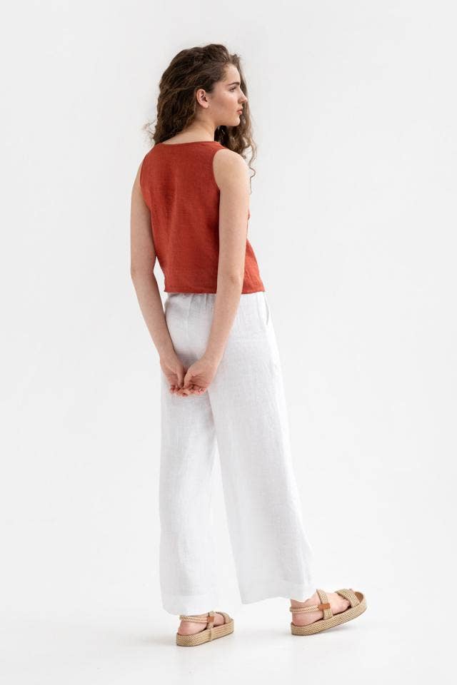 MagicLinen (We handle U.S. import procedures for you) - Wholesale Pants - Women's - Wide linen pants Banff6