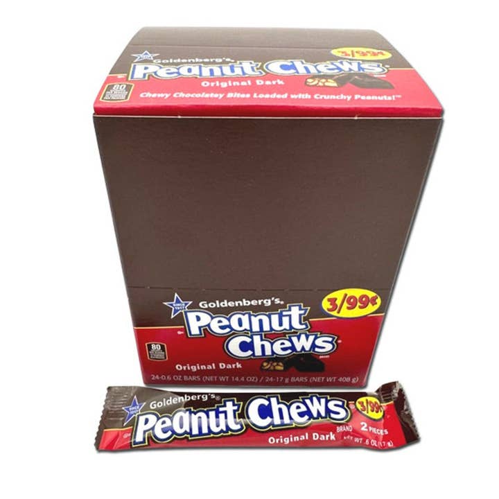 I Got Your Candy - Wholesale Chocolate Covered Sweets - Goldenberg's Peanut Chews Change Maker .6oz - 24ct