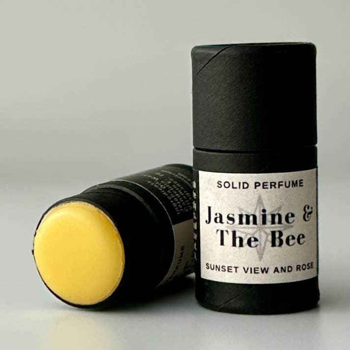 Jasmine and the Bee Solid Perfume for wholesale by Sunset View and Rose