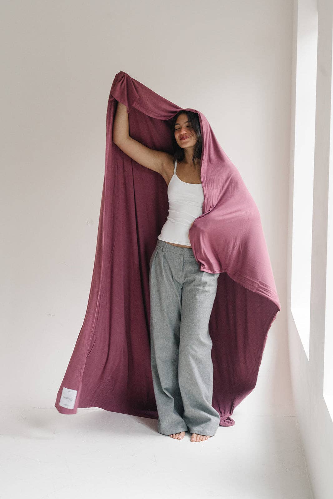 Wuvvy - Wholesale Swaddle - Baby - Berry1