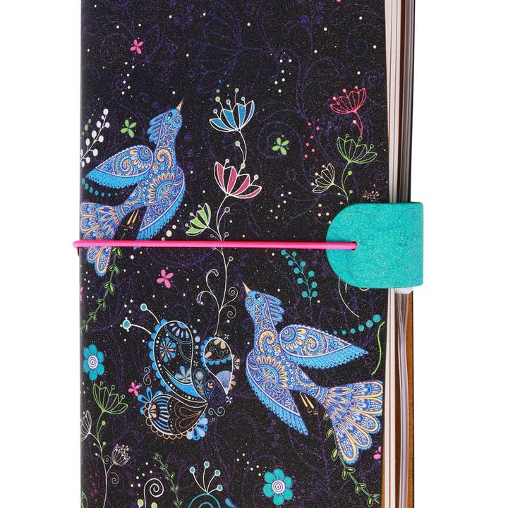 Doodle - Wholesale Journal/Diary - 7.90 x 5.00in - Refillable Travel Journal with zipper pouch3