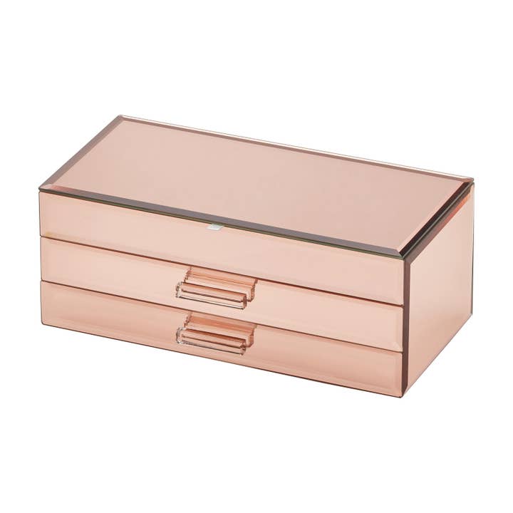 One Six Eight London by PS Home and Living - Wholesale Jewellery box/organiser - Gabriella Rose Gold Large Jewellery Box