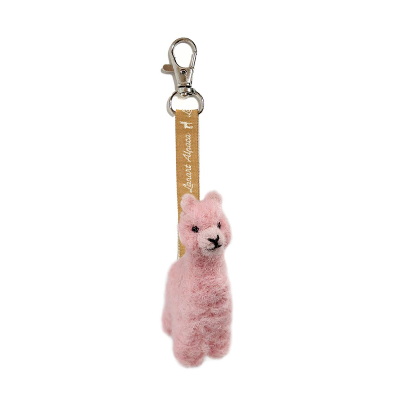Lanart Alpaca - Wholesale Keychain - Unisex - Alpaca Charm - Artisan Hand-Felted Alpaca Sculpture1