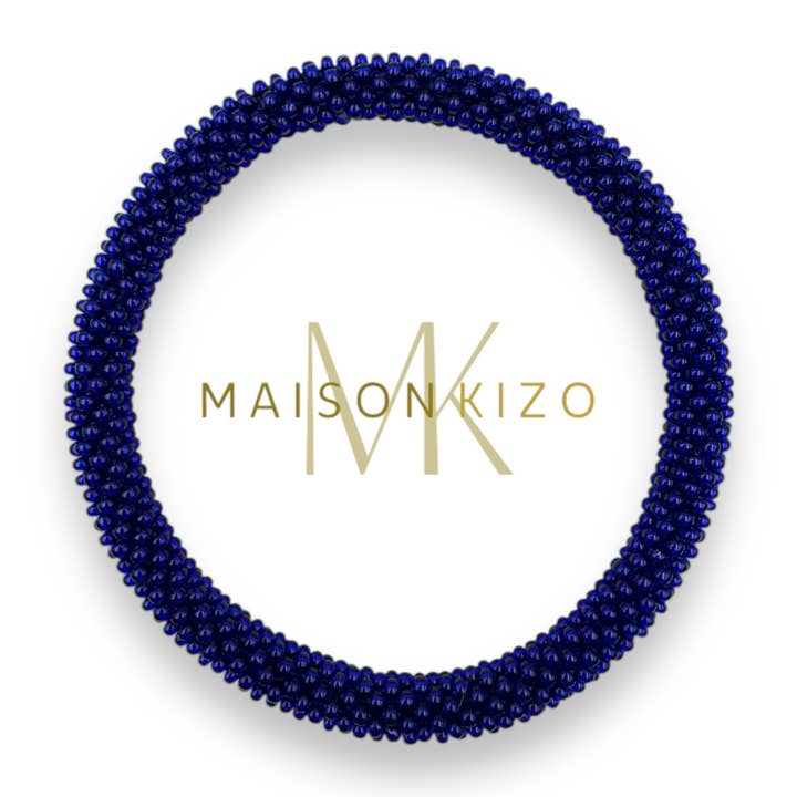 Blue Nepalese bracelet by Maison Kizo® for wholesale by MAISON KIZO