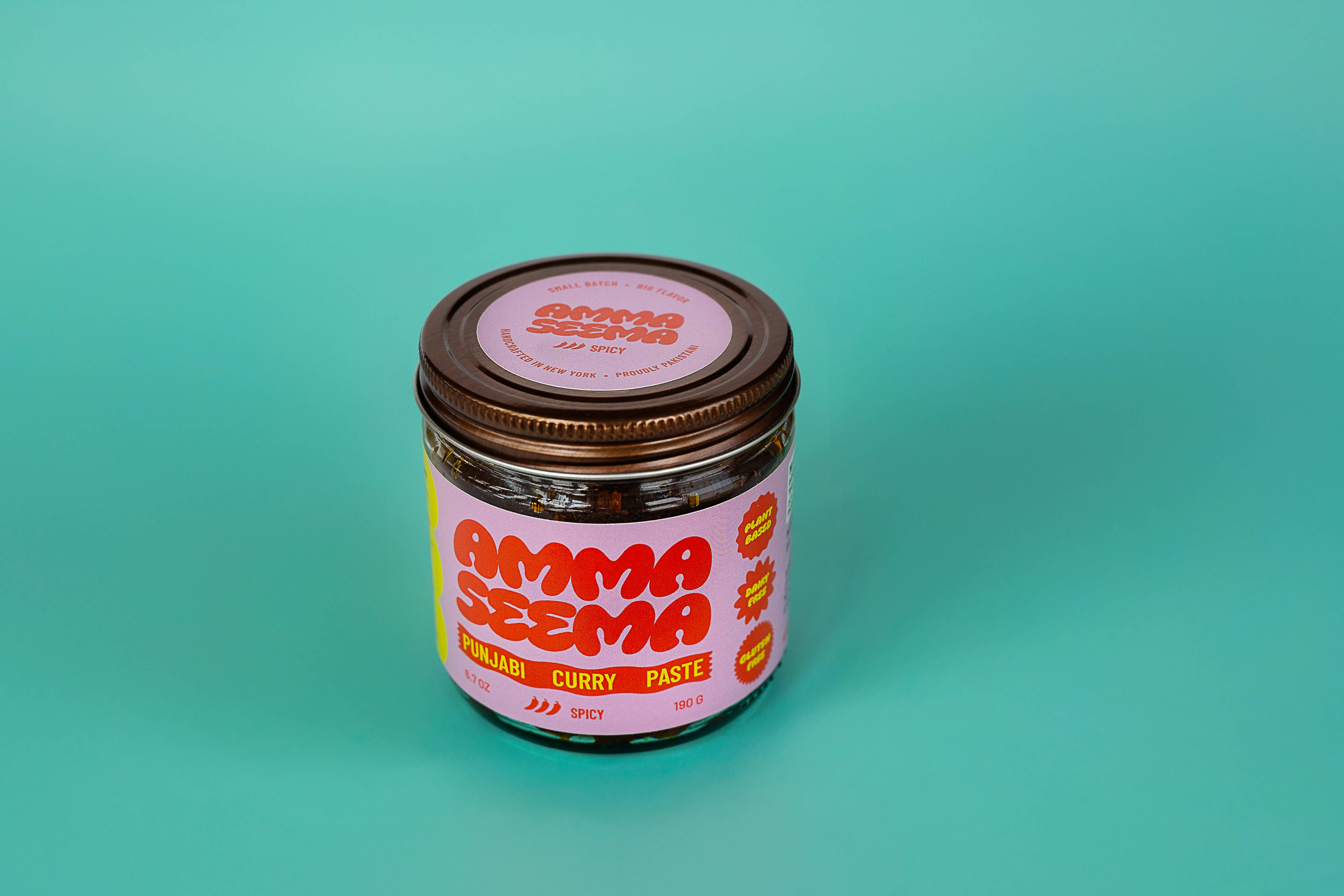 Amma Seema - Vente Pâtes de piment - Amma Seema : Pâte de curry punjabi. Épicé7