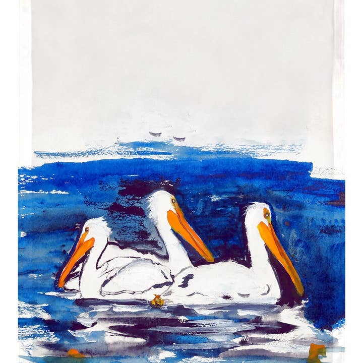 Bandeira dos Três Pelicanos por atacado de Betsy Drake Interiors
