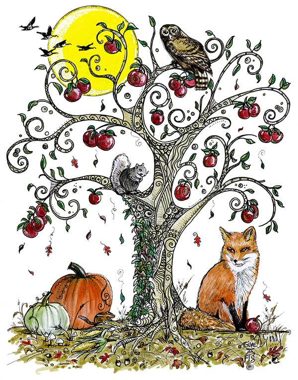 Give A Fig - Wholesale Tea Towel - Tree of Life Tea Towel4