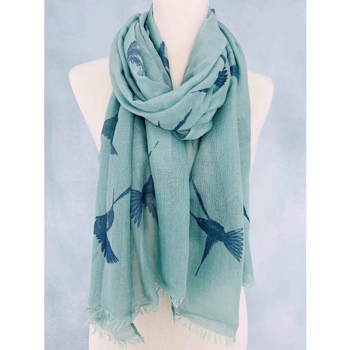 JC Sunny Fashion - Wholesale Scarf - Women's - Hummingbird Scarf