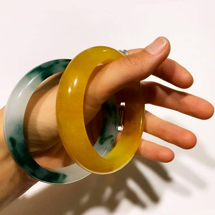 Jade Bangle Bracelet and other Purchase Wholesale jadelyn brooke. Free Returns & Net 60 Terms on Faire trending on Faire.