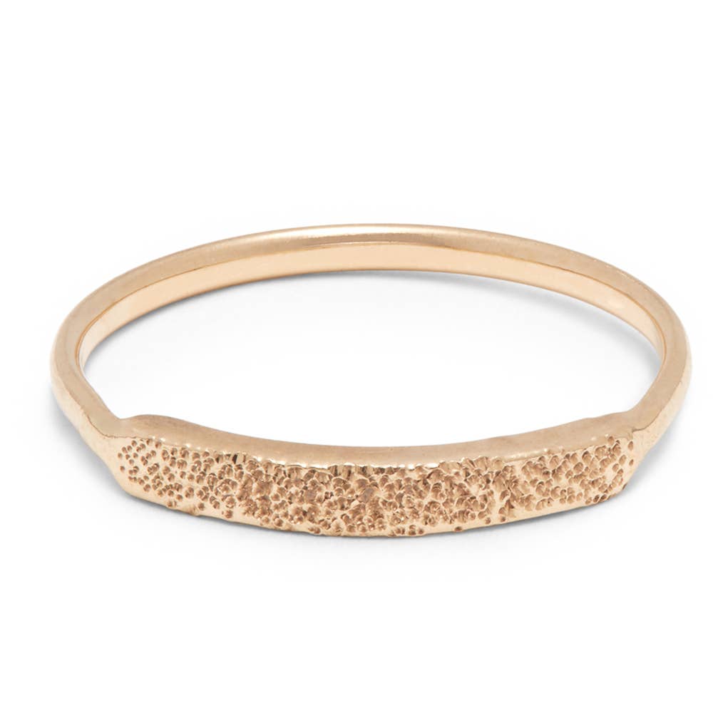 Christina Kober Designs - Wholesale Band/Stacked Ring - NARROW RING | diamond dusted4