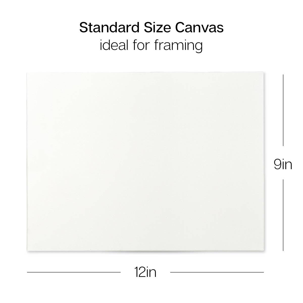 KINGART - Wholesale Painting Paper - Stretched Canvas 9x12 8 pc1