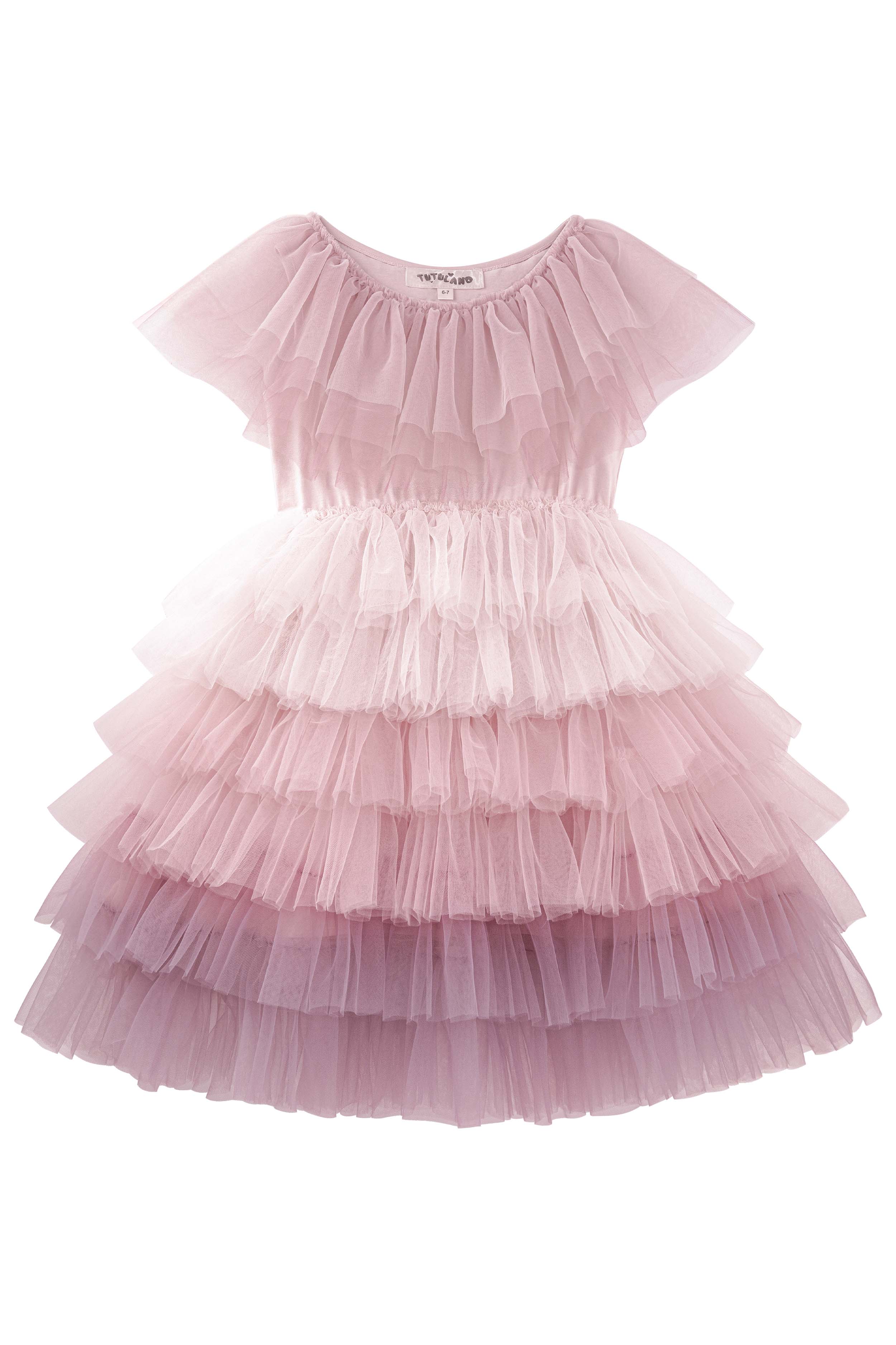Tutuland - Wholesale Dress - Kids - Gradient Tiered Tulle Fairy Princess Dress0
