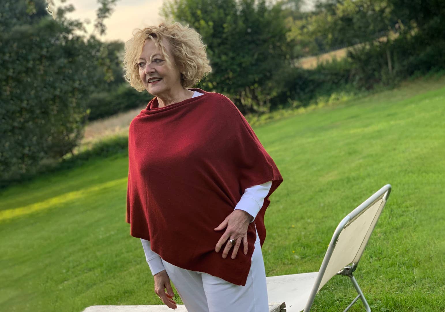 Creatico - Wholesale Poncho - Women's - House of Conti Firenze Cashmere Blend Italian Poncho Regular6