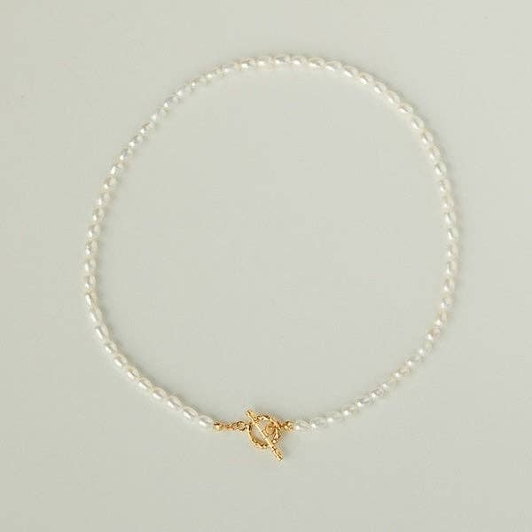 LanLivia - Wholesale Beaded/Pearl Necklace - Timeless Pearl Bead Necklace with OT buckle6