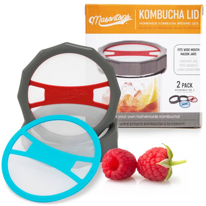Masontops - Wholesale Kitchen Tool/Gadget - Kombucha Brewing Lids for Mason Jars